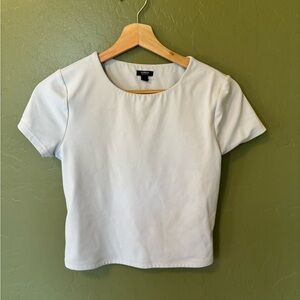 EXPRESS White Bodycon T-shirt